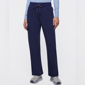 Jaanuu SP navy 4 pocket scrub pants